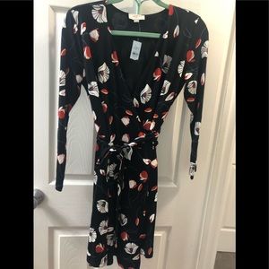 LOFT Outlet Petite Wrap Dress